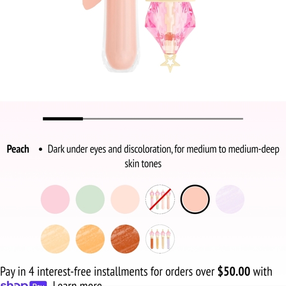 NIB Jeffree Star Peach Magic Candy concealer. Sold out on websites! - Picture 5 of 5